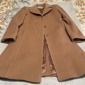 Winter coat, lambs wool and cashmere size 2